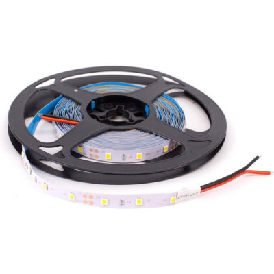 Лента LED 12В IP20 SMD2835  60/м, б/хол, 4.8Вт/м, 250Лм/м, 5м/ц.1м, LEEK [LE010616-002]