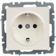 Розетка с/у 2P+E 16A, IP20, IEK BRITE [BR-R11-16-K36] жемчуг
