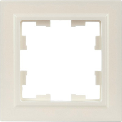 Рамка 1п, IP20, IEK BRITE [BR-M12-K36] жемчуг