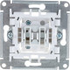 Переключатель с/у 1-кл 10А, IP44, Schneider Electric ATLASDESIGN AQUA [ATN441061] карбон