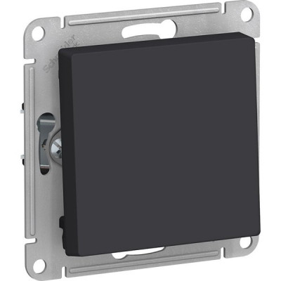 Переключатель с/у 1-кл 10А, IP44, Schneider Electric ATLASDESIGN AQUA [ATN441061] карбон