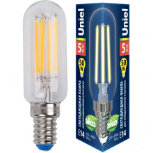 Лампа LED E14/F25 для холод. и вытяжки, 3000K, 5W, FILAMENT, Uniel [LED-Y25-5W/3000K/E14]