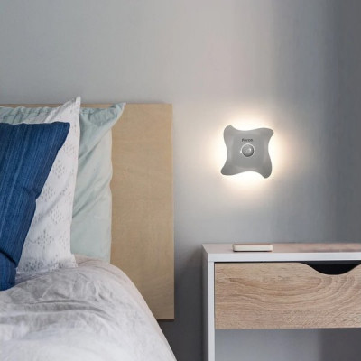 Светильник ночник LED 8LED, 3xAAA, на магните, Feron FN2020 [41192]