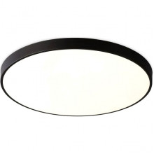 Светильник потолочный LED  40W, 3000/4000/6500K, 3700Лм, d400*25, LEEK RF [LE061209-012] черный
