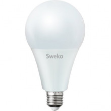 Лампа LED E27/A80 груша, 30W, 6500K, 3000Лм, SWEKO [42LED-A80-30W-230-6500K-E27]