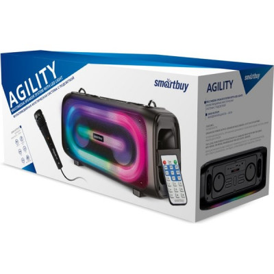 Колонка SmartBuy AGILITY, BT, MP3, FM-радио, микрофон, 28 Вт [SBS-5530]