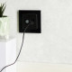 Розетка с/у TV + RJ45, IP20, IEK BRITE [BR-AK20-1-K02] черный
