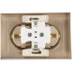 Розетка с/у 2x2P+Е 16A, IP20, в сборе, Schneider Electric ATLASDESIGN [ATN000524][6] шампань