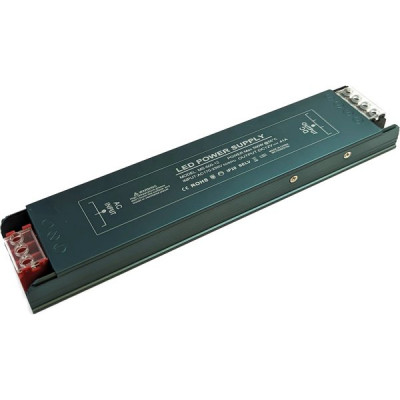 Блок питания 12V 500W, IP20, металл корпус компактный [MS-500-12]
