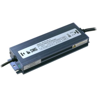 Блок питания 12V 350W, IP67, металл влагозащищенный компактный [MTPW-350-12]