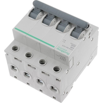 Выключатель автоматический 4п C  20А 4,5кА, Systeme Electric City9 [C9F34420][3]