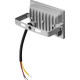 Прожектор LED  10W, ЗЕЛЕНЫЙ, IP65, SMD, VOLPE [ULF-Q516 10W/GREEN IP65 220-240В GREY]