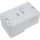 Блок о/у выкл.1-кл 10А + роз. с/з/ш 16А, IP54, Schneider Electric ATLASDESIGN PROFI [ATN543070] сер