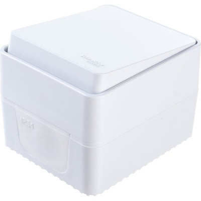 Выключатель о/у 1-кл 10A, IP54, Schneider Electric ATLASDESIGN PROFI [ATN540111] белый