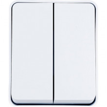 Выключатель о/у 2-кл 10А, IP54, Schneider Electric ATLASDESIGN PROFI [ATN540151] белый