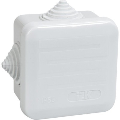 Коробка распаячная о/у  70*70*40мм, IP44, IEK [UKOZ11-070-070-040-K41-44]