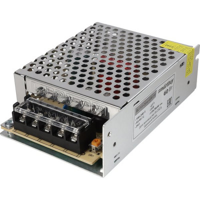Блок питания 24V  60W, IP20, металл сетка стандарт, Smartbuy [SBL-IP20-Driver-24V-60W]