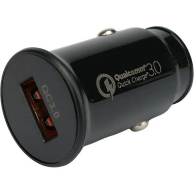 Зарядное устройство автомобильное Cablexpert, 18Вт, 3А, QC3.0, 1хUSB [MP3A-UC-CAR22] черное