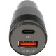 Зарядное устройство автомобильное Cablexpert, 38Вт, 3А, QC3.0/PD, 1хUSB, 1хType-C [MP3A-UC-CAR24]