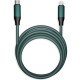 Кабель Type-C - Lightning, 1.0м, 3A, супертолстый, SmartBuy [IK-12-PDBOLD-MINT]