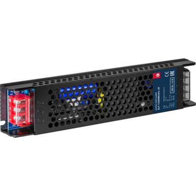 Блок питания 12V 200W, IP20, металл соты PRO, ELF [ELF-12200BEslim-JH] черный