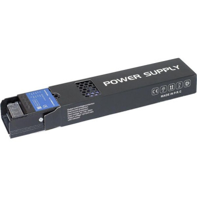 Блок питания 12V 150W, IP20, металл соты PRO, ELF [ELF-12150BEslim-JH] черный