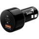 Зарядное устройство автомобильное Genius PD-36AC-Car, USB+Type-C