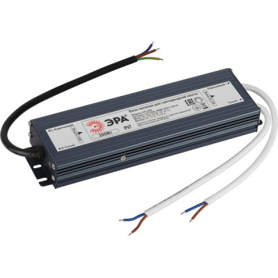Блок питания 12V 200W, IP67, металл влагозащищенный, ЭРА [LP-LED 200W-IP67-12V-S]