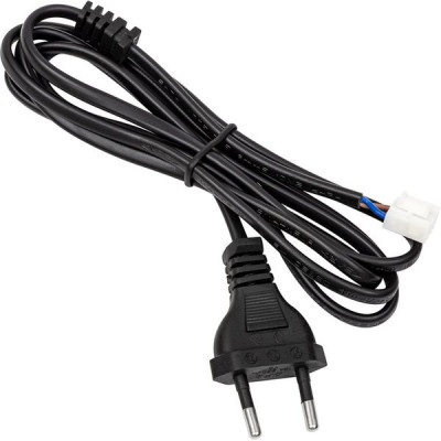 Шнур с вилкой без выключателя, 1.5м, AccordTec [AT-CORD] черный