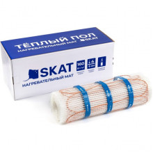 Тёплый пол мат HT MAT-4,0-640, 0.5х7.8м, 4.0м2, 640Вт 2-жильн. с экр., SKAT [4223]