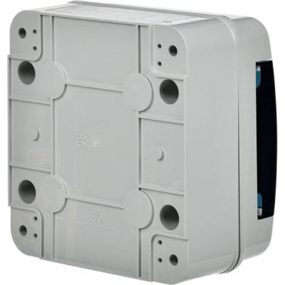 Корпус пластиковый КМПн-6 6м IP65 черная прозрачная дверь, TEKFOR [TF5-KP72-N-06-65-K03-K02]