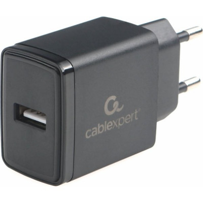 Зарядное устройство Cablexpert, 2.1А [MP3A-PC-55] черный