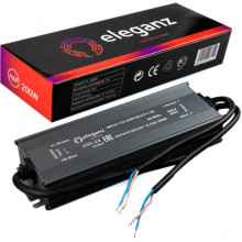 Блок питания 24V 200W, IP67, металл влагозащищенный, Eleganz [200-24]