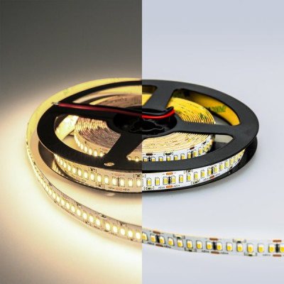Лента LED 12В IP20 SMD3014 240/м, б/ней, 24Вт/м, 4500K, 2400Лм/м, 5м/ц.1м, Eleganz LUX [EL-LS-24N]