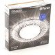 Светильник встраиваемый для ламп GX53, d130/80h30, с подсв 6400K, Feron [CD4021] хром