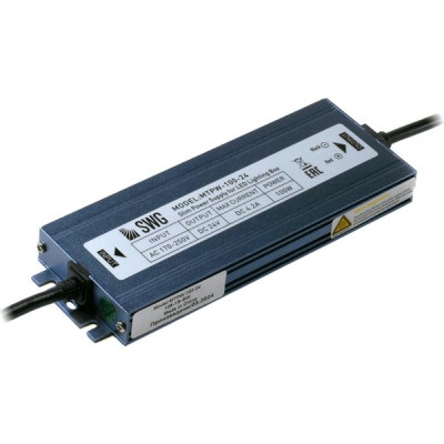Блок питания 24V 100W, IP67, металл влагозащищенный [MTPW-100-24]