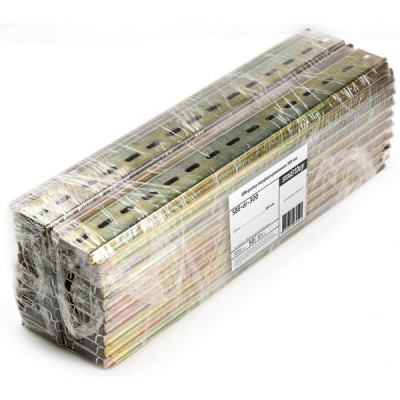 DIN-рейка  300мм оцинкованная, SmartBuy [SBE-dr-300]