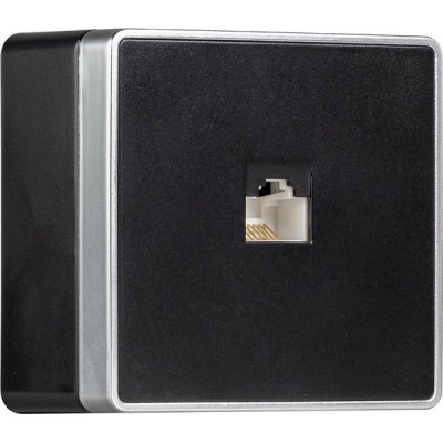 Розетка о/у компьютерная 1xRJ45, SmartBuy 