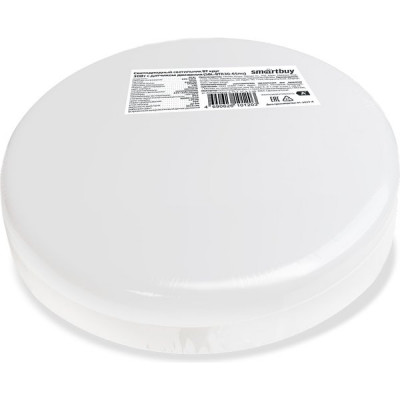 Светильник ЖКХ LED с д/д 30W круг, 6500K, 2400Лм, IP65, 220*50, Smartbuy [SBL-BTR30-65ms] матовый