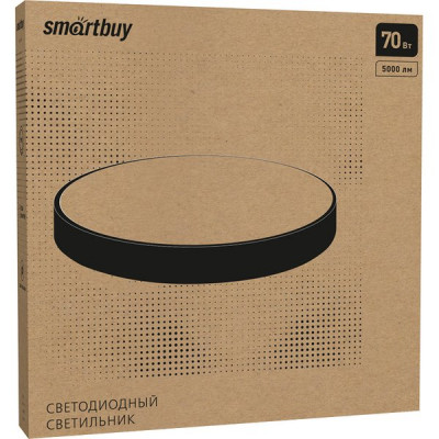 Светильник потолочный LED 70W, 6500K, 5000Лм, 400*50, SmartBuy MEZZO [SBL14326] черный