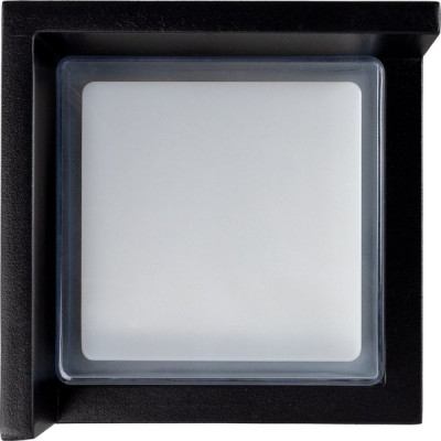 Светильник фасадный LED 12W, 3000K, 960Лм, 130*130*90, IP65, Smartbuy RHOMBUS [SBL16917] черный