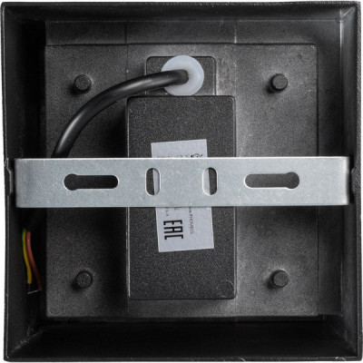 Светильник фасадный LED 12W, 3000K, 960Лм, 130*130*90, IP65, Smartbuy RHOMBUS [SBL16917] черный