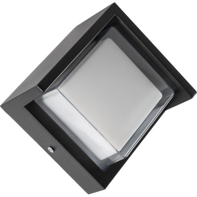 Светильник фасадный LED 12W, 3000K, 960Лм, 130*130*90, IP65, Smartbuy RHOMBUS [SBL16917] черный