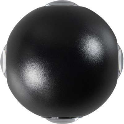 Светильник фасадный LED 12W, 3000K, 960Лм, 100*70, IP65, Smartbuy SPHERE [SBL16849] черный