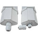 Светильник LED линейный  45W, 6500K, 4500Лм, IP65, 1470*50*35, Sweko [SWL-U2-150-45W-6K-PC] 
