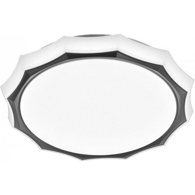 Светильник настенно-потолочный LED 120W, 3000-6000K, 8400Лм, 500*500*100, PL [2072/450 WH+BK]