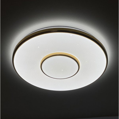 Светильник настенно-потолочный LED 36W, 4200K, 2500Лм, 330*330*80, PL [2096/300 WH+CR]