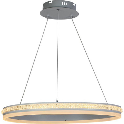 Люстра подвесная LED 136W, ПДУ 3000-6000K, 9500Лм, 600*600*1000, PL [6040/1 WHT] белый
