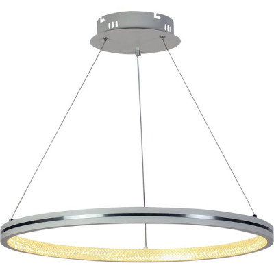 Люстра подвесная LED  68W, ПДУ 3000-6000K, 4700Лм, 600*600*1000, PL [6041/1 WHT] белый