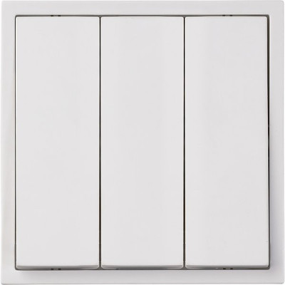Выключатель с/у 3-кл 10А, IP20, Smartbuy Капелла [SBE-09w-10-SW3-0] белый soft touch